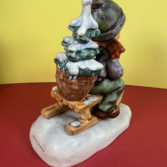 Goebel Hummel Ride Into Christmas Figurine#396 TMK-6 Vintage 1979 Mint Condition - Picture 6 of 17